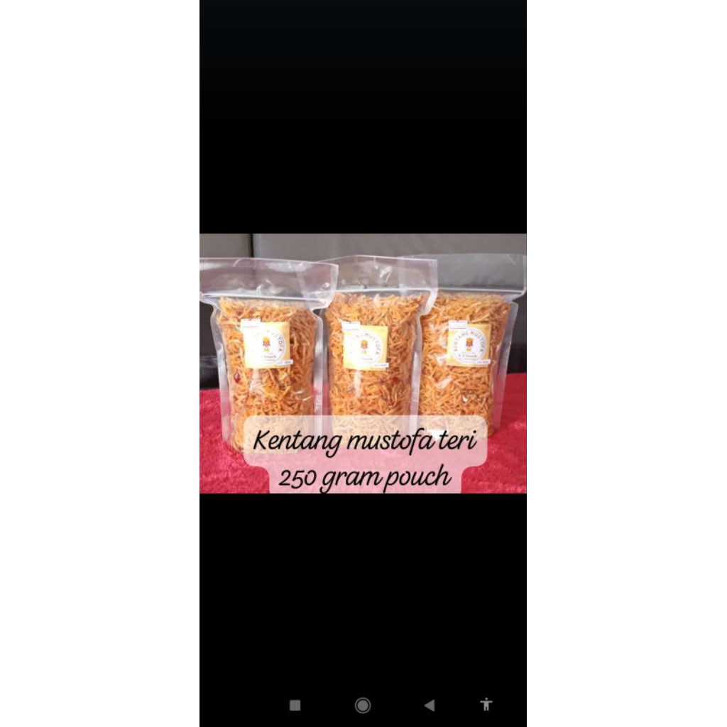 

kentang Mustofa teri 250 gram pouch