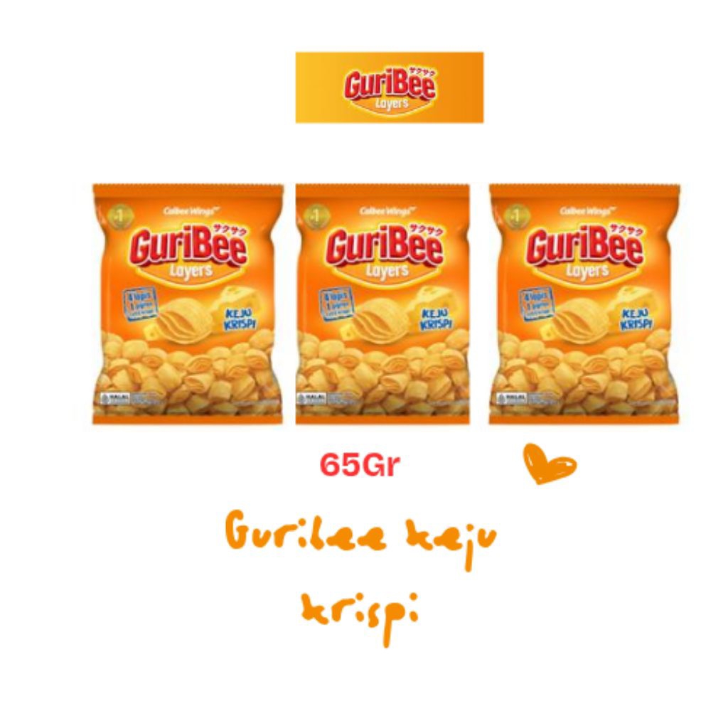 

Guribee Keju Kispi 65 Gr