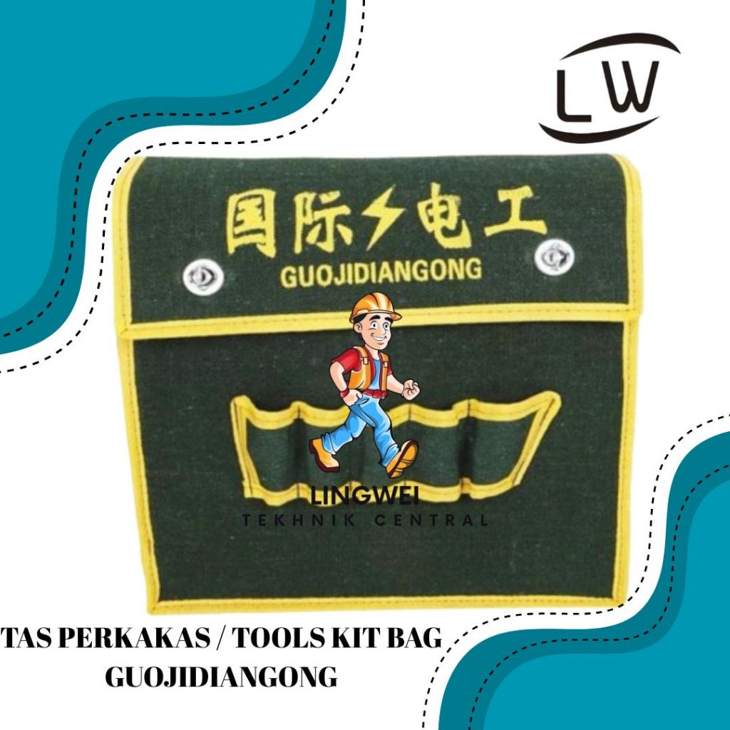 TAS PERKAKAS / TOOLS KIT BAG GUOJIDIANGONG