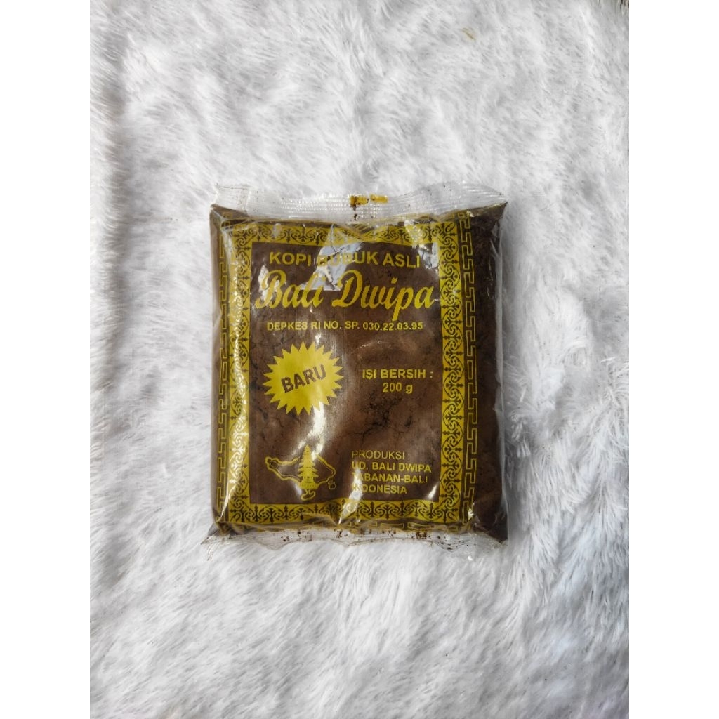 

Kopi bubuk Bali Dwipa 200gr