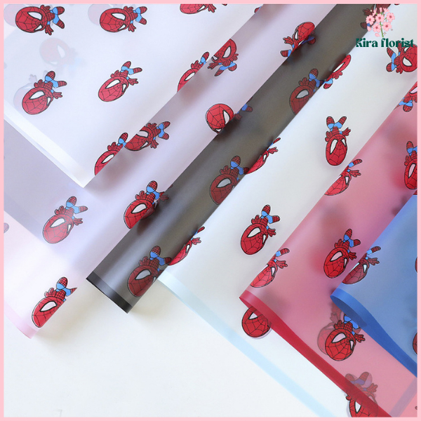 

PACK 20 Kertas Buket Bunga Korea Transparan List Transparan List warna motif karakter KB82