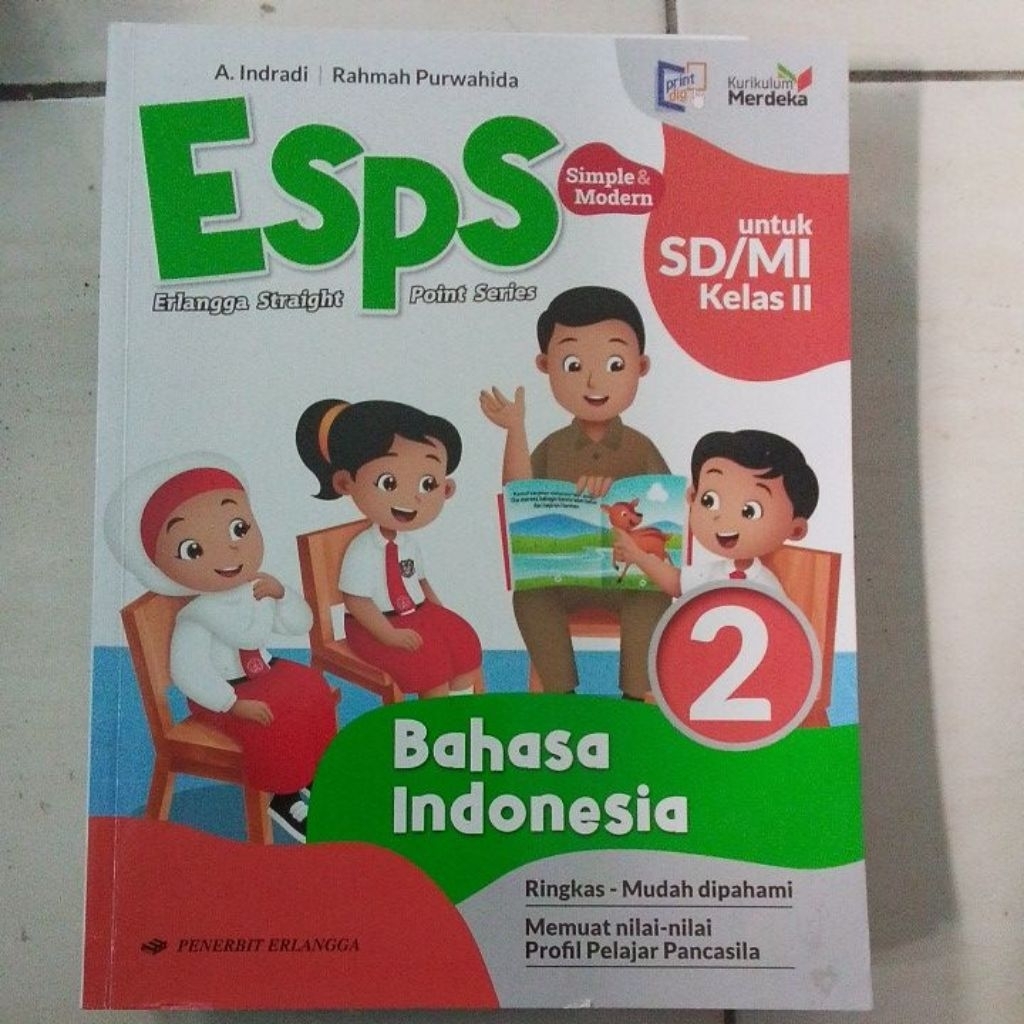 Bahasa Indonesia kelas 2 Erlangga