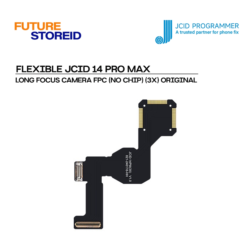 FLEXIBEL JCID 14PM LONG-FOCUS CAMERA FPC (NO CHIP) (3X) ORIGINAL - JCID FPC Kamera Tele iPhone 14PM 