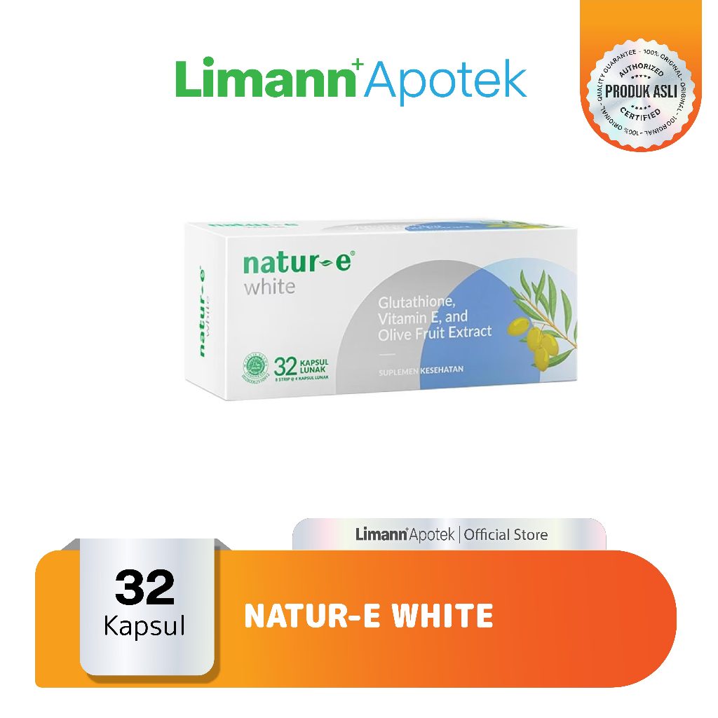 Natur-e White untuk Mencerahkan Kulit 32 Kapsul