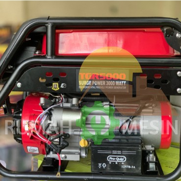 Genset Tiger TG 5000 Genset 3000 Watt Bensin Stater