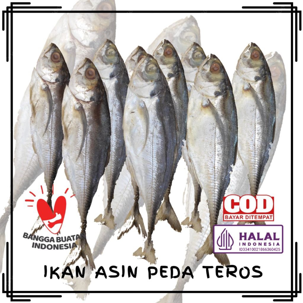 

IKAN ASIN PEDA TEROS KERING ISI 1KG