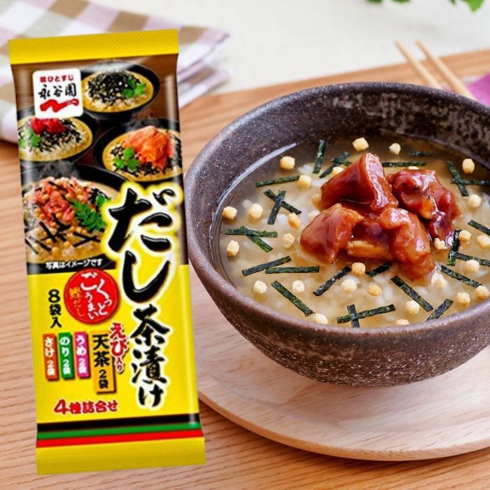 

NAGATANIEN Sup Instant Japan Dashi Chazuke [Isi 8 Sachet]