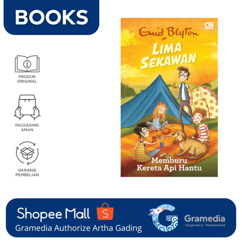 GRamedia MAG - Lima Sekawan: Memburu Kereta Api Hantu