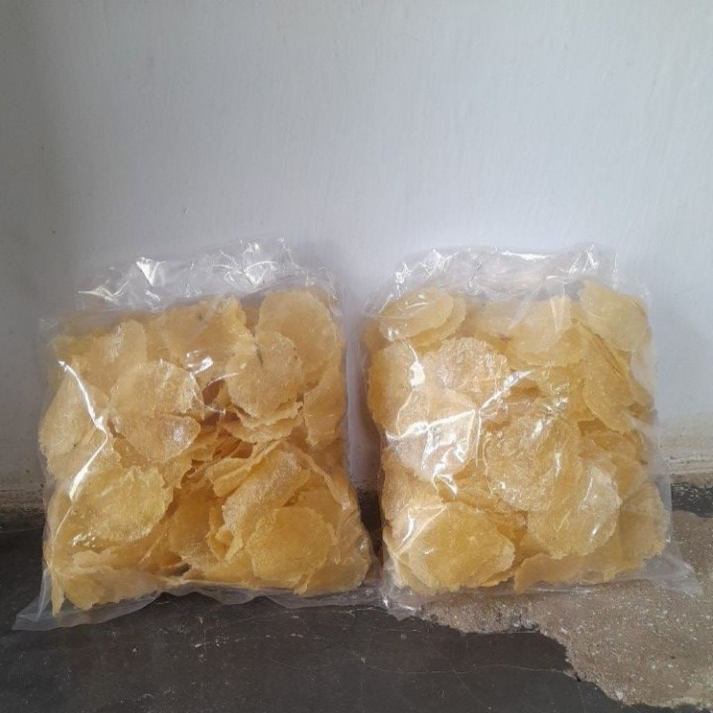 

krupuk singkong mentah