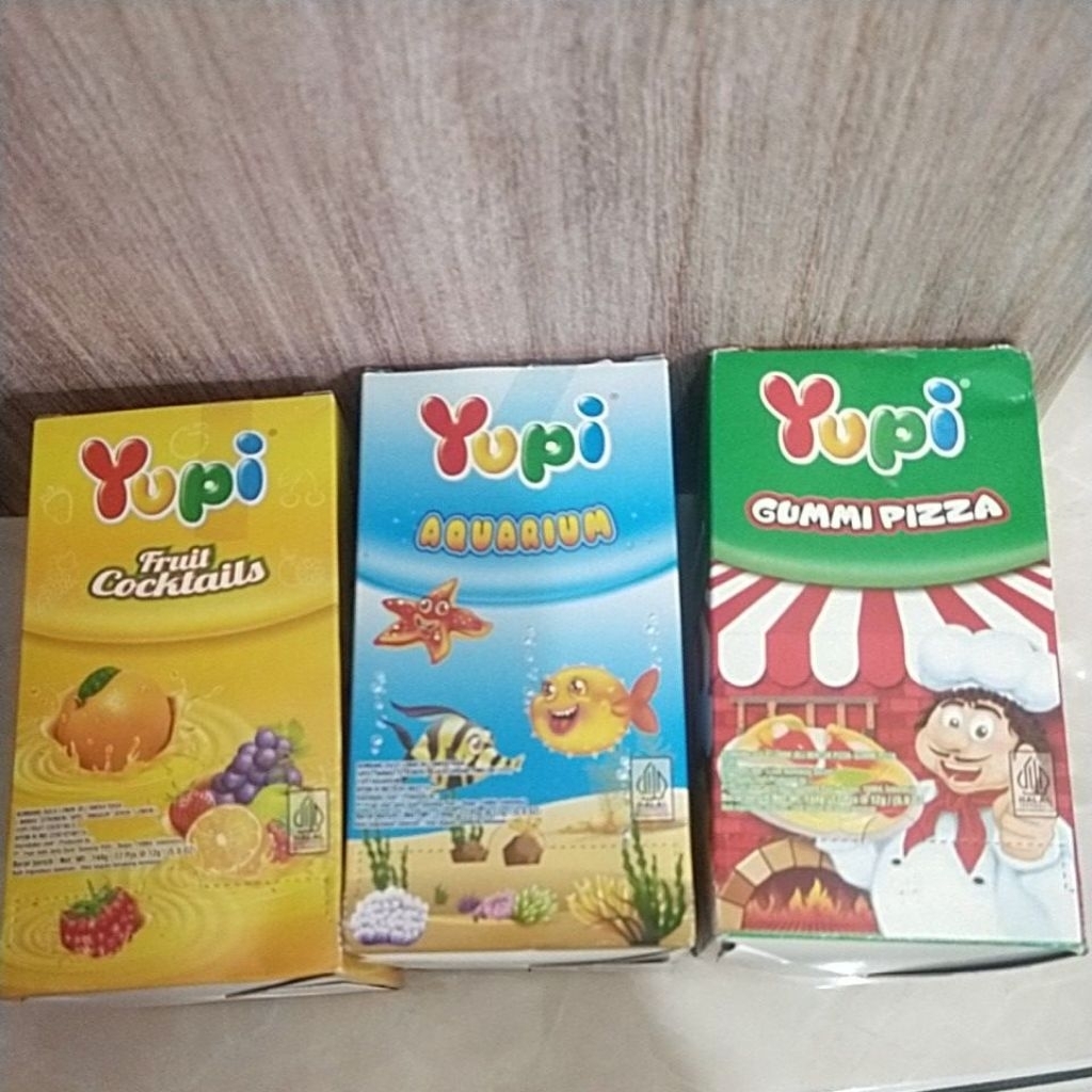 

Yupi / kembang gula lunak jelly isi 12 pcs