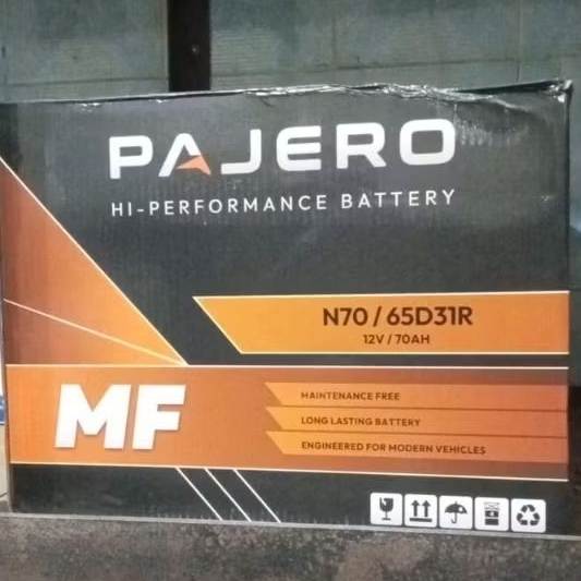 aki kering pajero mf n70 12v 70ah untuk L-300