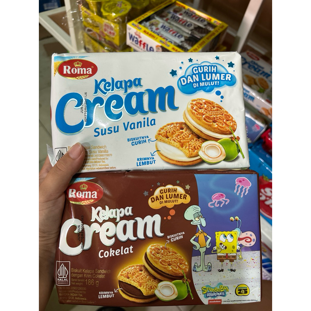 

roma kelapa cream 174gr