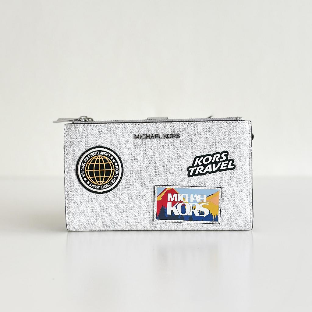 MK WALLET WRISLET DOUBLE ZIP