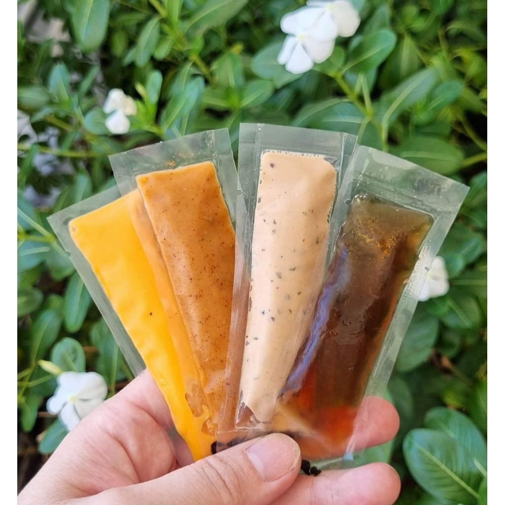 

saus cocolan salad ayam goreng kentang sachet (minim beli 6 sachet)