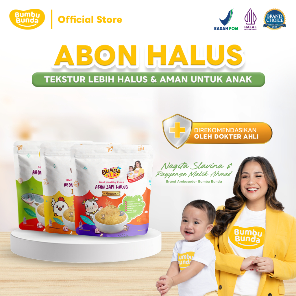 

Bumbu Bunda Elia Abon Halus 45gr - Abon Siap Makan Tanpa MSG & Pengawet