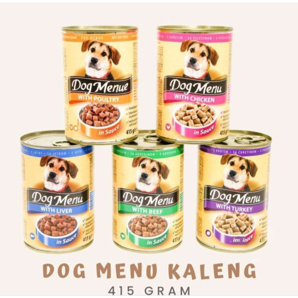 DOG MENU 415gram - Wet Food Dog