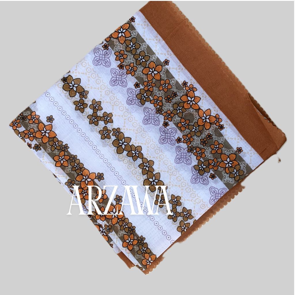 Arzawa Jilbab Printing Premium Jilbab Motif Premium