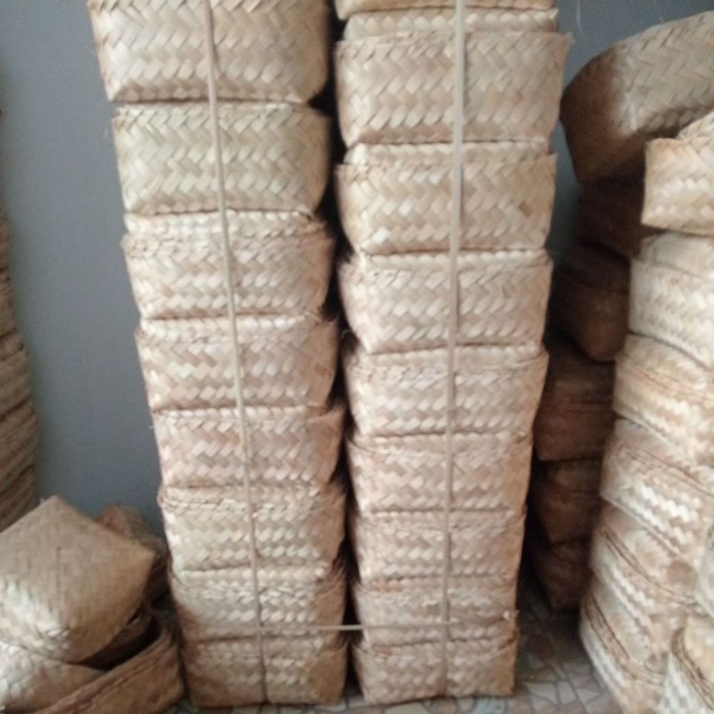 Besek Bambu 22x22 Besek Nasi dll