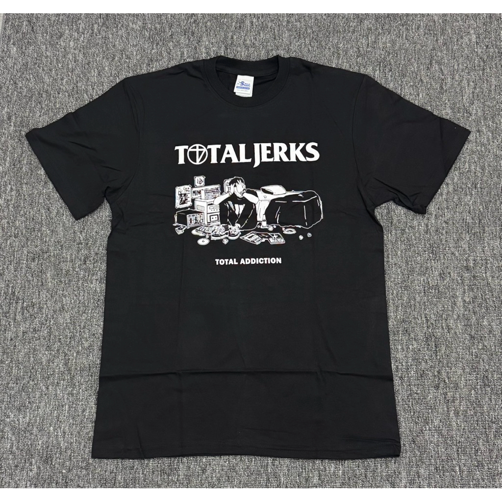TOTAL JERKS TSHIRT BLACK ORIGINAL MERCH