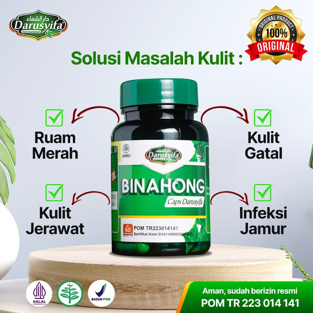 

Kapsul Binahong Darusyifa atasi asam urat pegel linu penyakit dalam al kautsar