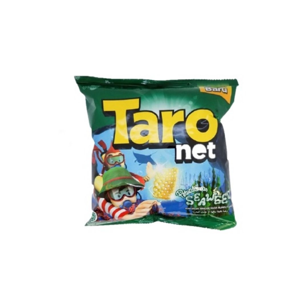 

Taro Net potato barbeque & seaweed Snack 17gr (10 pcs/ RENCENG)