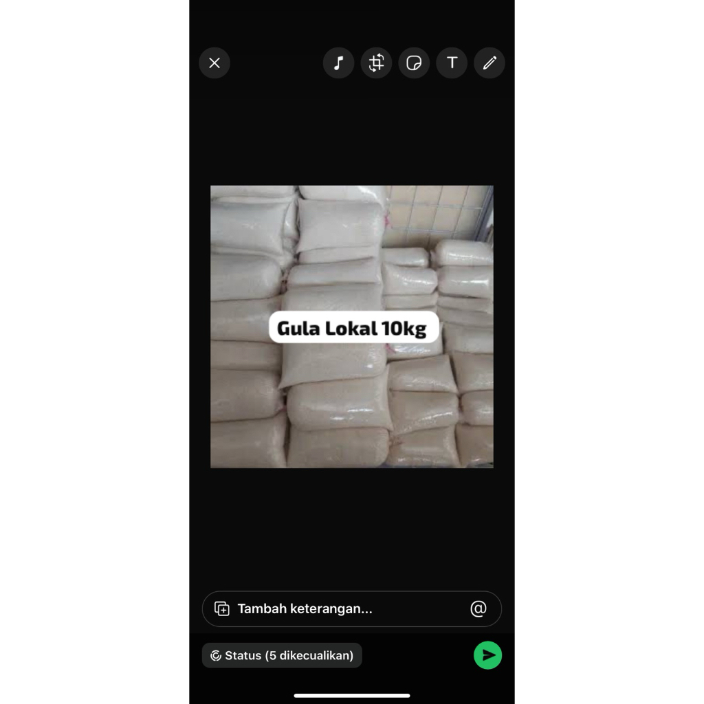 

Gula lokal 1kg (10kg)