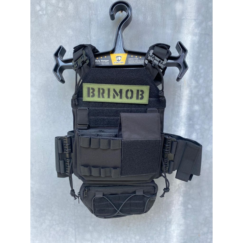 Body Vest Tactical Balck Warrior / Body Vest Tactical / Rompi Tactical
