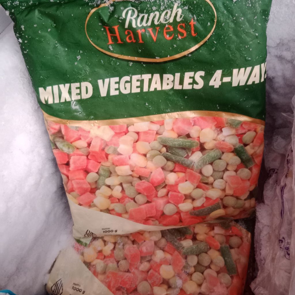 

harvest vegetable mix sayuran beku