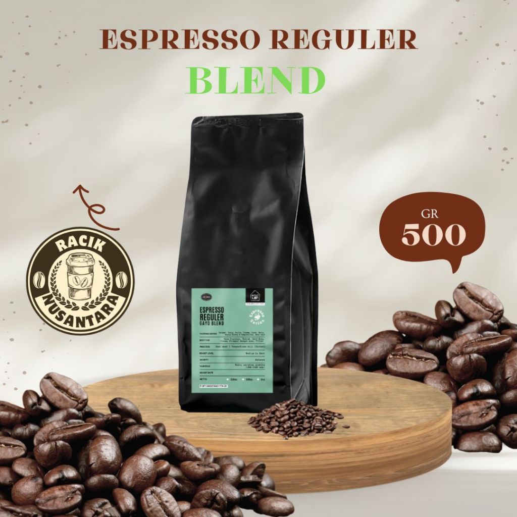 

Kopi Gayo Aceh Espresso Reguler Blend