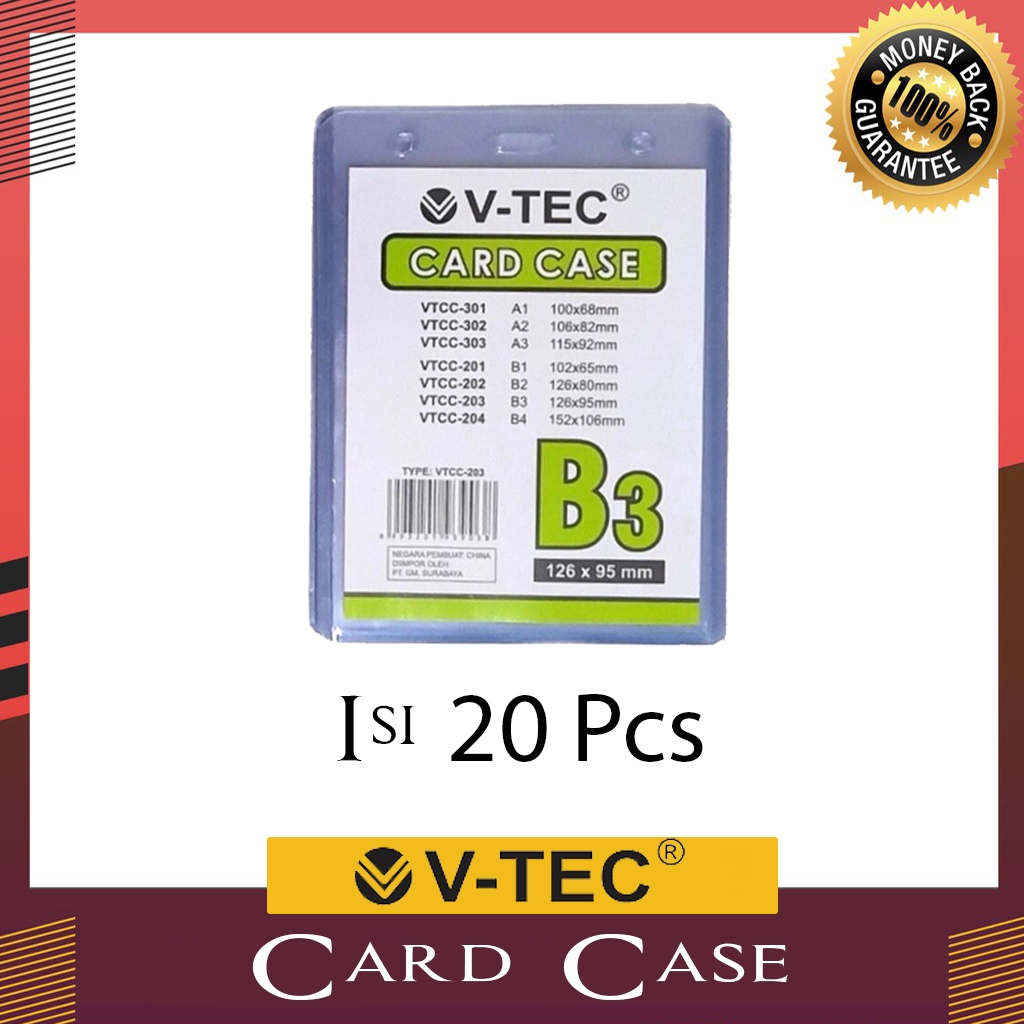 

[ 20 Pcs ] TEC ID Card Case A2 / A3 / B2 / B3 / B4
