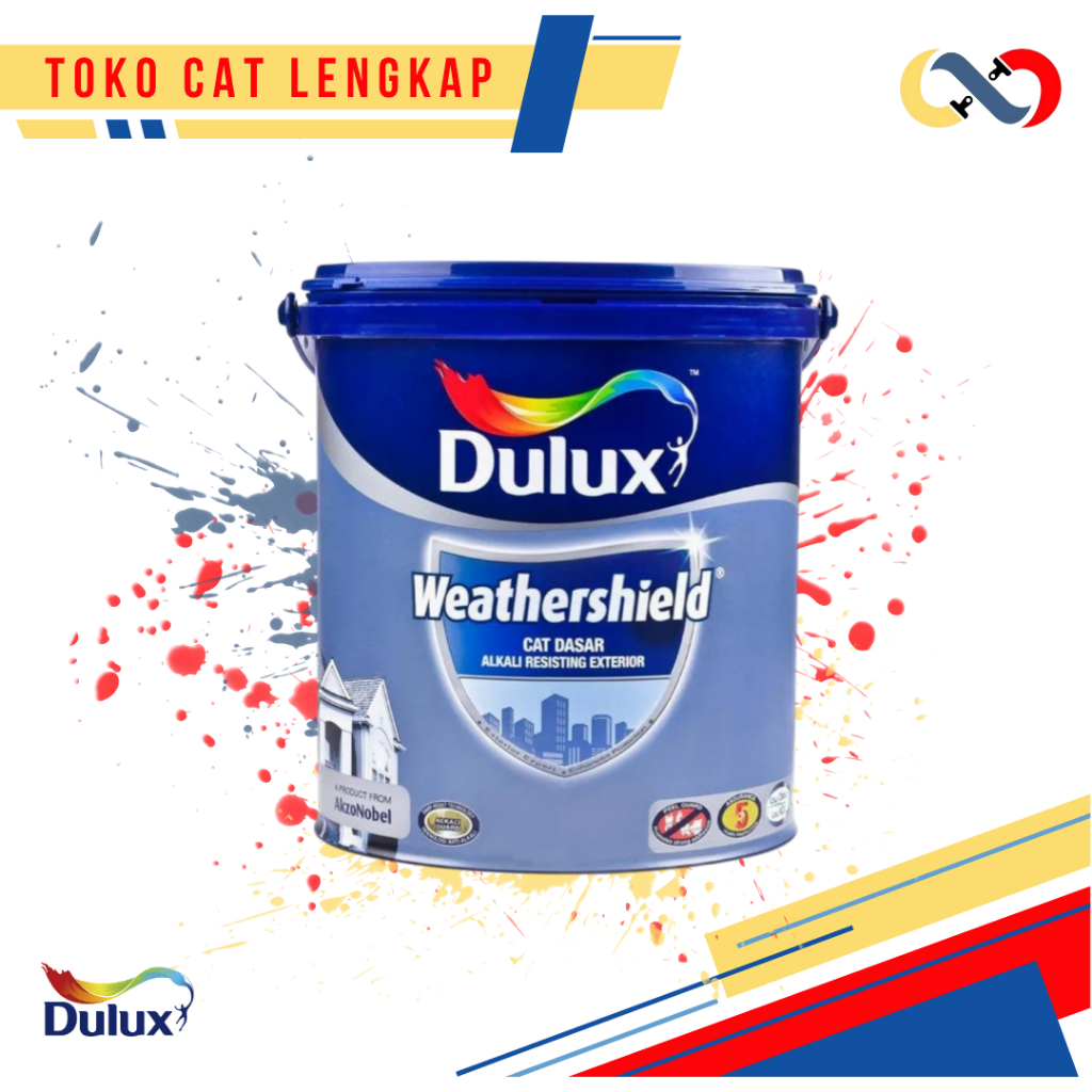 Dulux Weathershield Cat Dasar Alkali Resisting Eksterior 20 LTR
