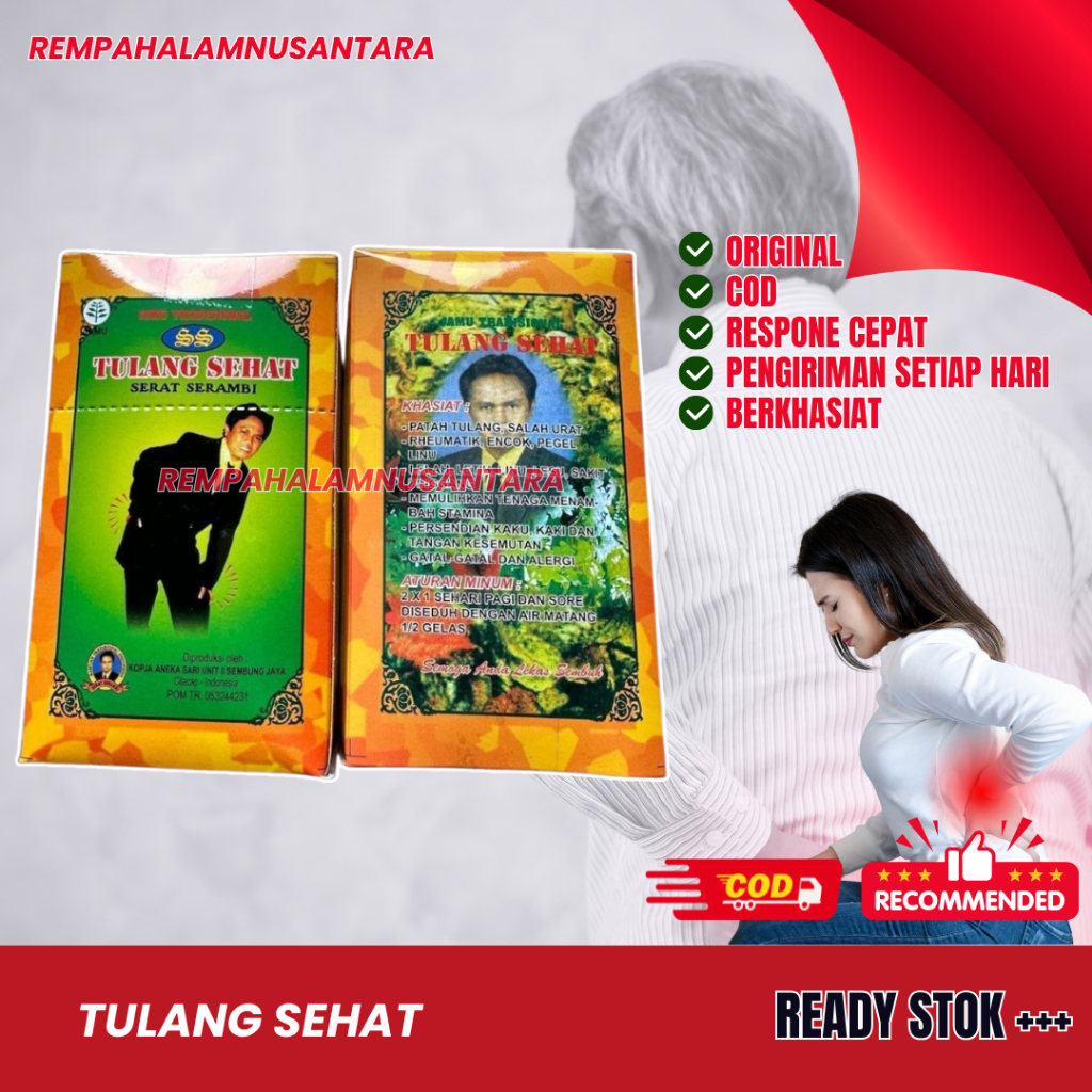 

Tulang Sehat Serbuk Sehat Badan Original 30 Sachet