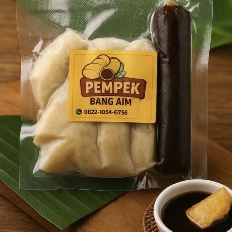 

pempek dos isi 2 telor dan 2 lenjer