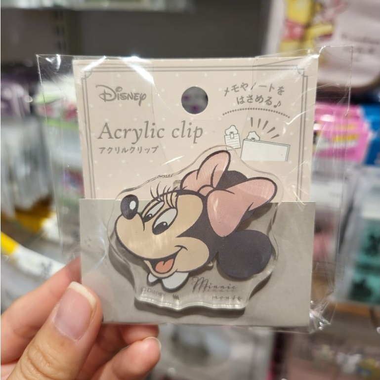 

Acrylic clip disney Minnie mouse