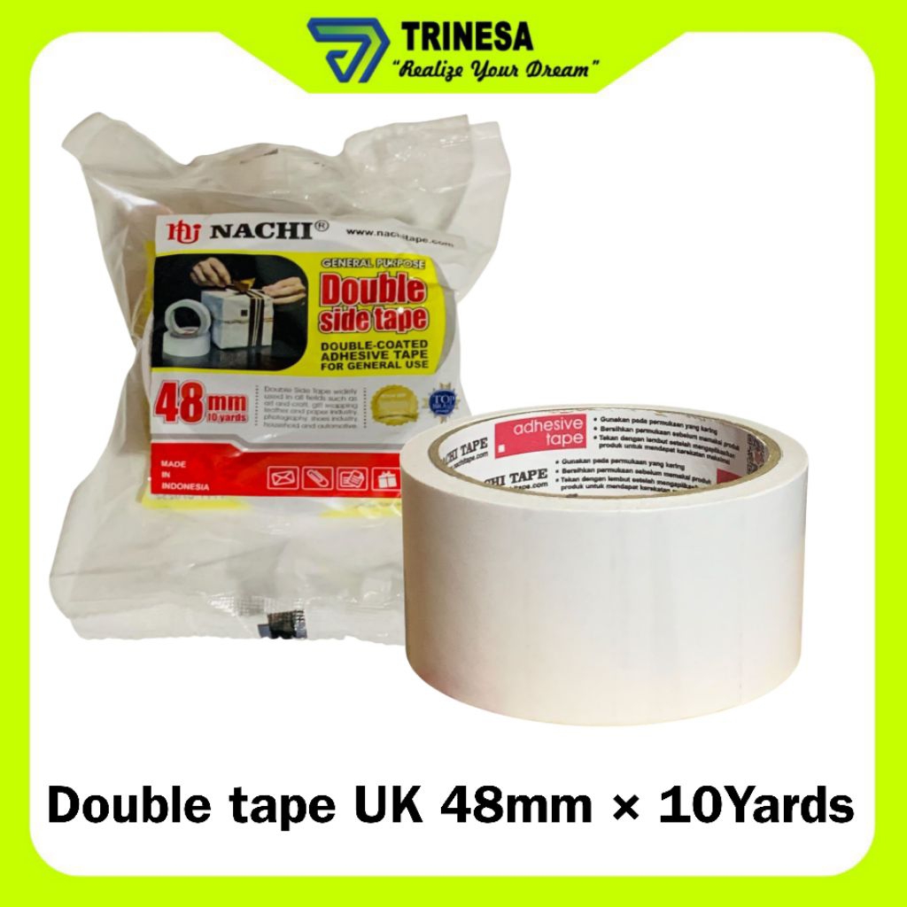 

Double Side Tape | 48mm × 10 Yards | NACHI TAPE