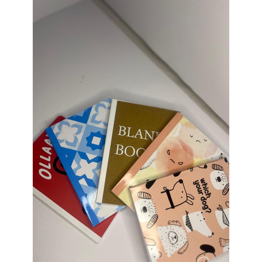 

NOTEBOOK POLOS A6 HVS/CORETAN ANAK/HADIAH/SOUVENIR/MERCENDESS HARGA GROSIR