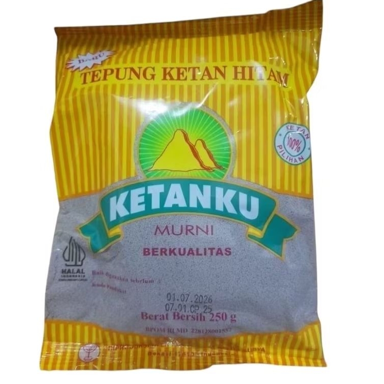 

Ketanku Tepung Ketan Hitam 250gr fr