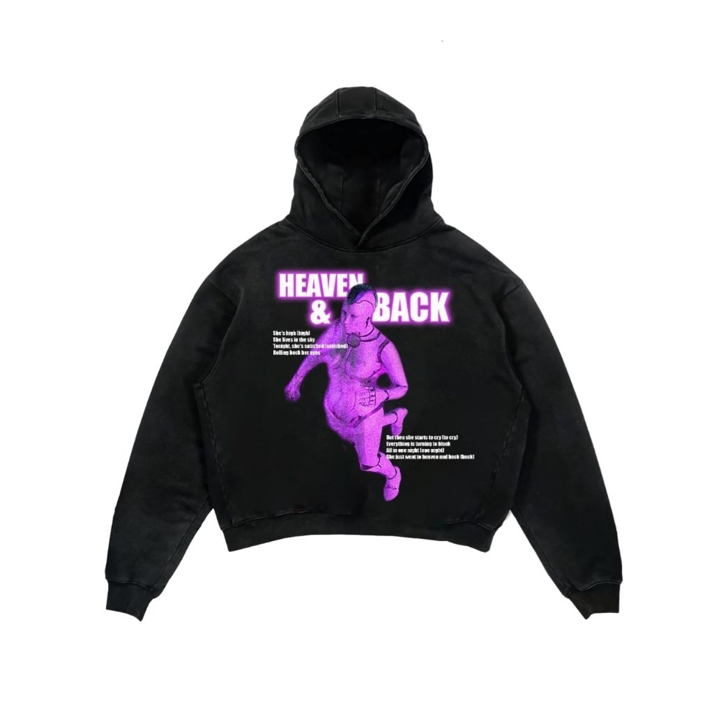 Boxy hoodie chase atlantic -HEAVEN AND BACK