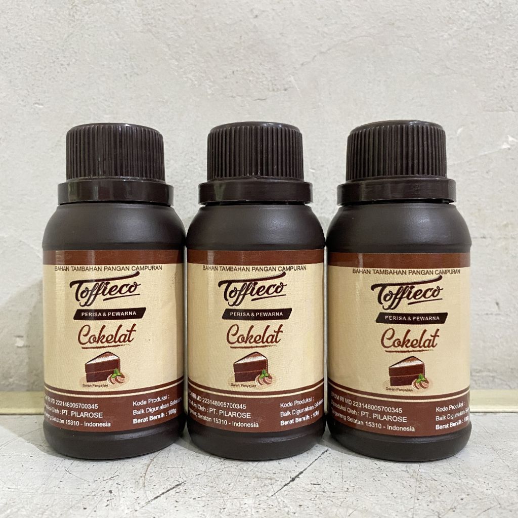 

Toffieco perisa COKELAT dan pewarna 100 ml | perisa cokelat | toffieco cokelat