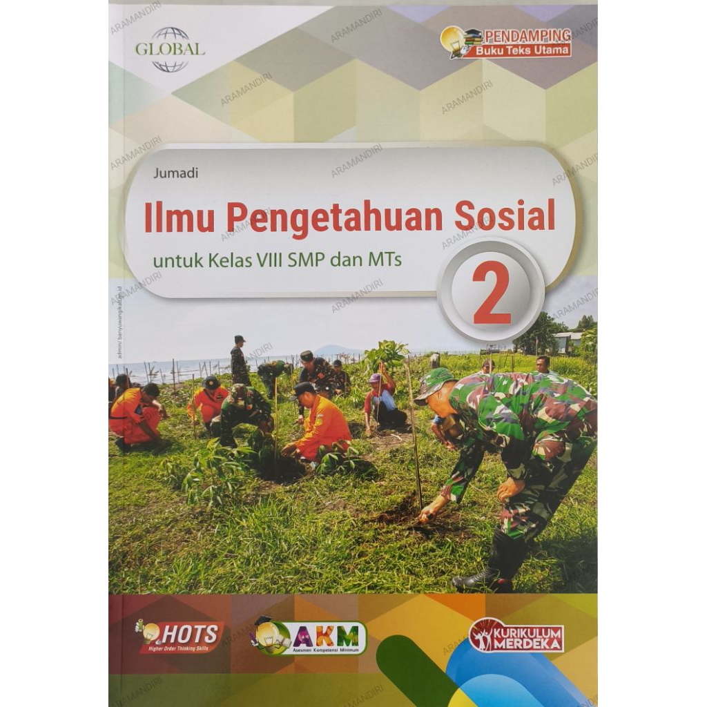 kurikulum merdeka IPS SMP Kls 8 GLOBAL TIGA SERANGKAI (ORI)