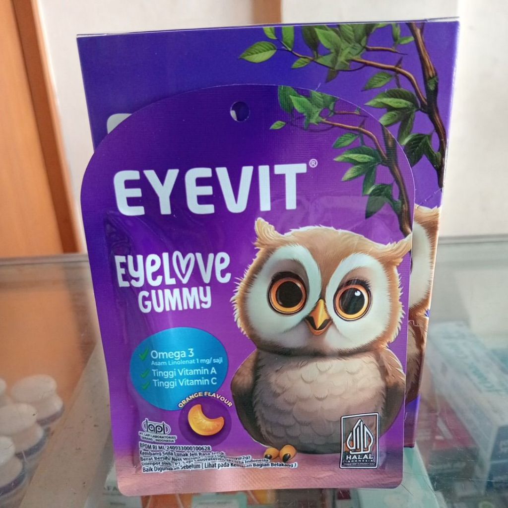 

eyevit eyelove gummy orange flavour per sachet
