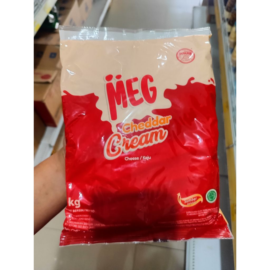 

KEJU MEG CHEDDAT CREAM 1KG