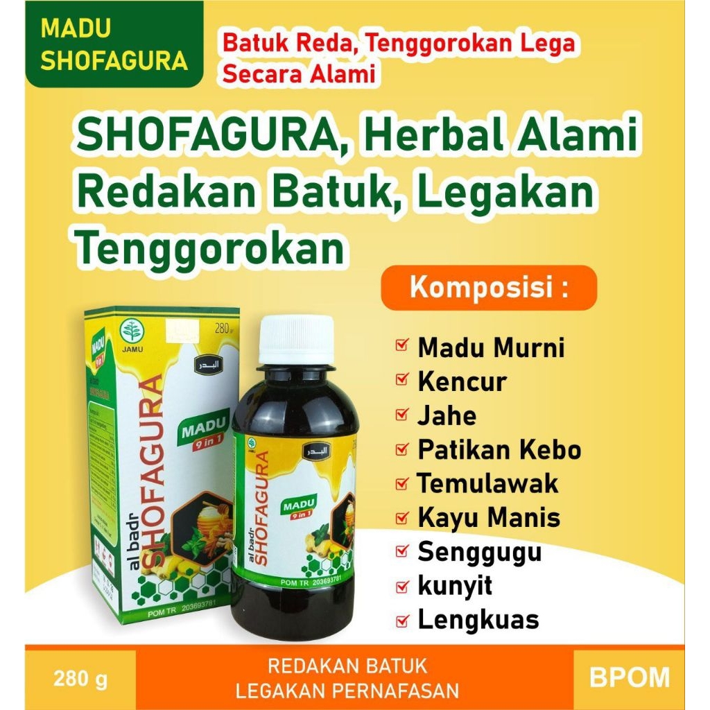 

Shofagura herbal gurah 280gr Herbal Gurah Alami Herbal Batuk dan serak