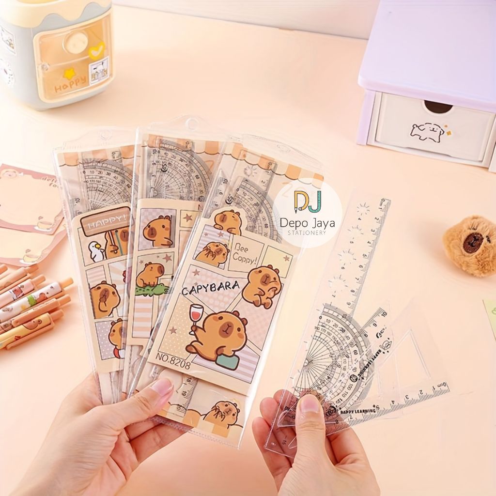 

GARISAN SET LUCU MURAH - MERMAID / CAPYBARA