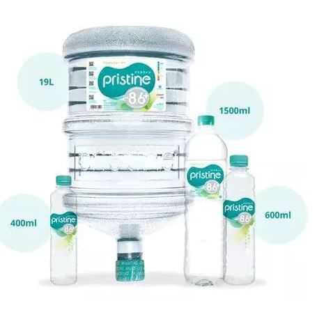 

JRstore - IND - Pristine Air Mineral 8.6+ Kartonan 600 mlx24 pcs
