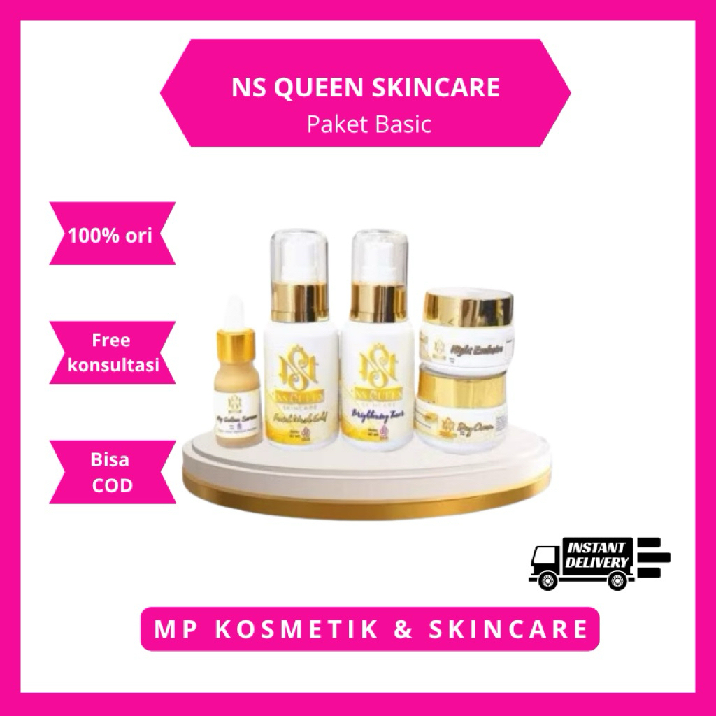 Ns queen whitening, glow basic, acne basic , premium 100% ORIGINAL