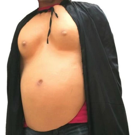 Kostum Pria Gemuk Dada dan Perut Palsu