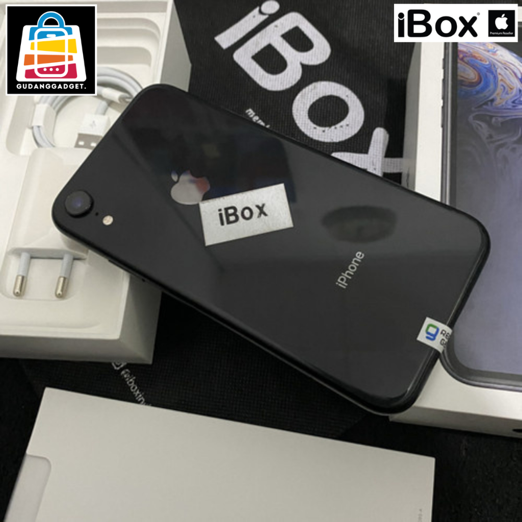 iPhone XR 256GB 128GB 64GB Second iBox fullset Unit Original Resmi Indo ALL Operator
