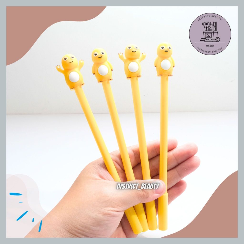 

PULPEN GEL DINO NAILONG KUNING GEL PEN PULPEN PENA BOLPEN MOTIF NAILONG DINO KUNING YELLOW ALAT TULIS SEKOLAH LUCU TERMURAH DISTRICT BEAUTY
