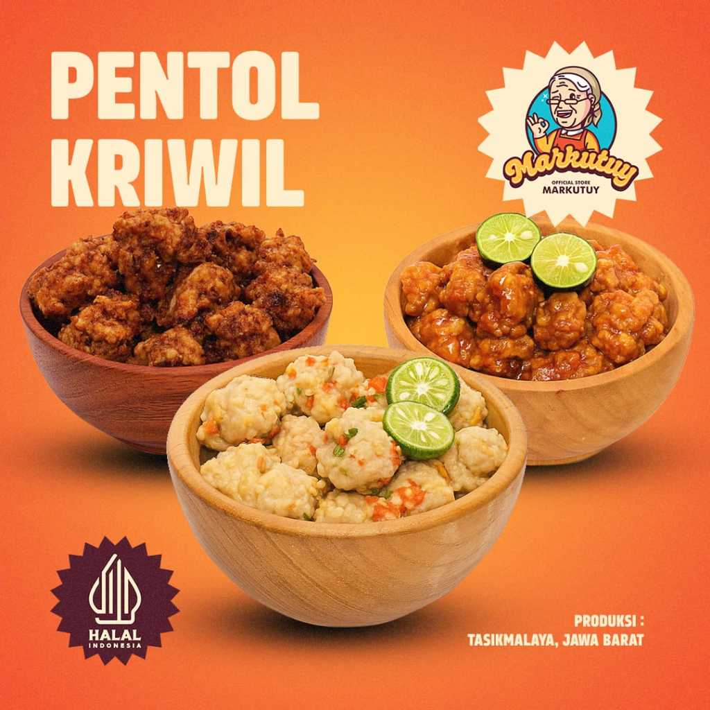 

Pentol Kriwil Pedas Gurih Ala Mima 200 Gram Lekoh